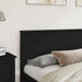 Tăblie cap cu headboard Stejar Negru 200 cm Lemn compozit - WALTI WALTI