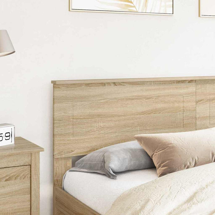 Tăblie cap cu headboard Stejar Sonoma 200 cm Lemn compozit - WALTI WALTI