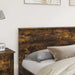 Tăblie cap cu headboard Stejar fumuriu 200 cm Lemn compozit - WALTI WALTI