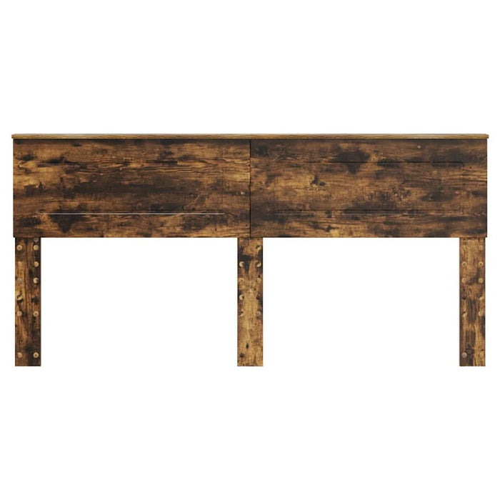 Tăblie cap cu headboard Stejar fumuriu 200 cm Lemn compozit - WALTI WALTI