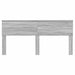 Tăblie cap cu headboard Gri Sonoma 200 cm Lemn compozit - WALTI WALTI