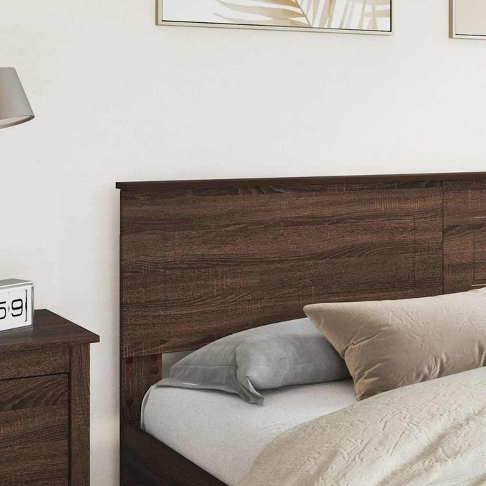 Tăblie cap cu headboard Stejar închis 200 cm Lemn compozit - WALTI WALTI