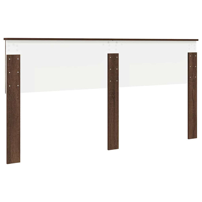 Tăblie cap cu headboard Stejar închis 200 cm Lemn compozit - WALTI WALTI
