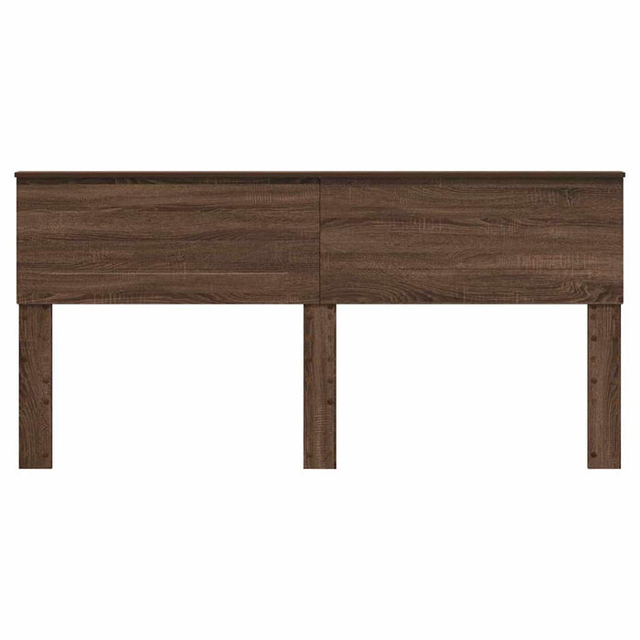 Tăblie cap cu headboard Stejar închis 200 cm Lemn compozit - WALTI WALTI