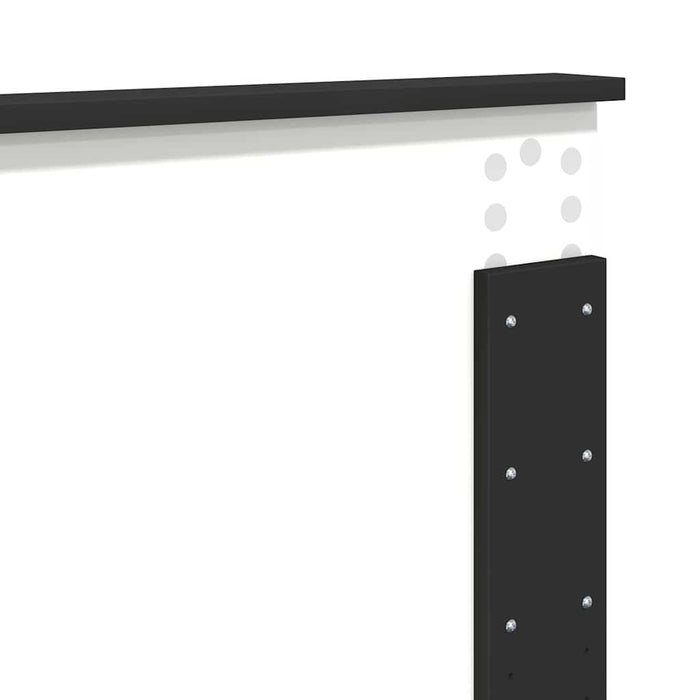 Tăblie cap cu headboard Stejar Negru 180 cm Lemn compozit - WALTI WALTI