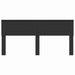 Tăblie cap cu headboard Stejar Negru 180 cm Lemn compozit - WALTI WALTI