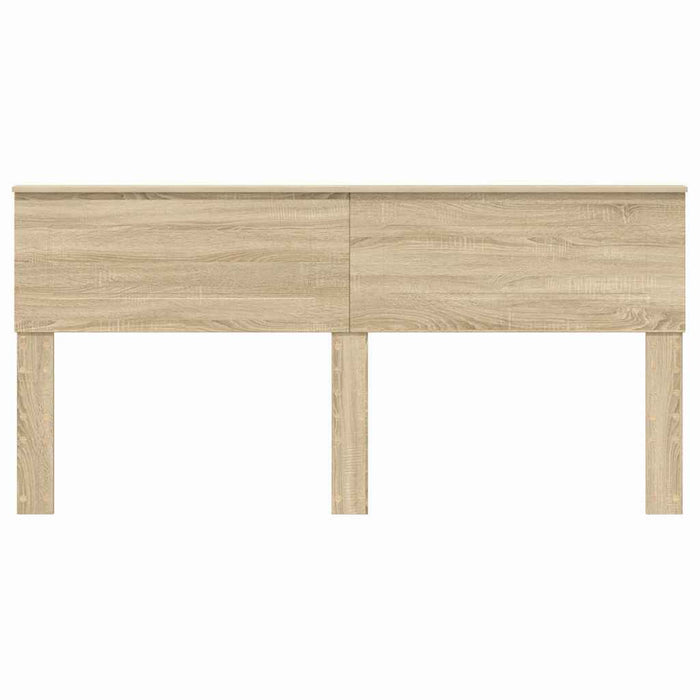 Tăblie cap cu headboard Stejar Sonoma 180 cm Lemn compozit - WALTI WALTI
