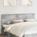 Tăblie cap cu headboard Gri din beton 180 cm Lemn compozit - WALTI WALTI