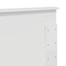 Tăblie cap cu headboard Alb Lucios 180 cm Lemn compozit - WALTI WALTI