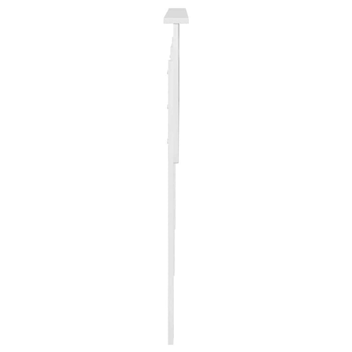 Tăblie cap cu headboard Alb Lucios 180 cm Lemn compozit - WALTI WALTI