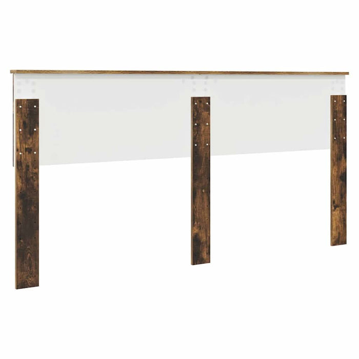 Tăblie cap cu headboard Stejar fumuriu 180 cm Lemn compozit - WALTI WALTI