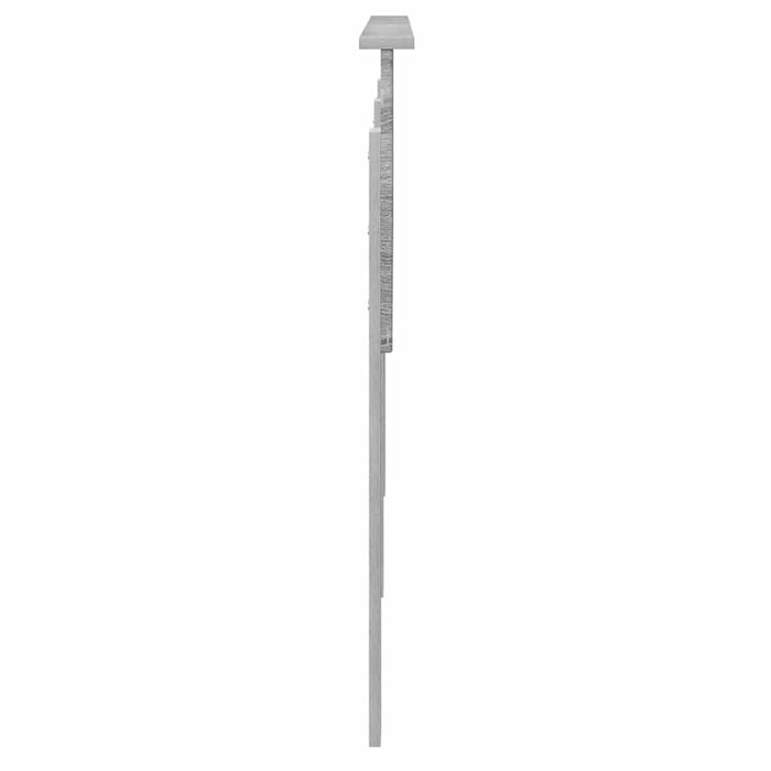 Tăblie cap cu headboard Gri Sonoma 180 cm Lemn compozit - WALTI WALTI
