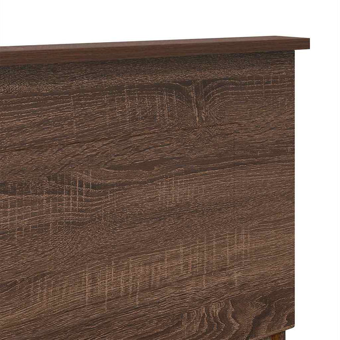 Tăblie cap cu headboard Stejar închis 180 cm Lemn compozit - WALTI WALTI
