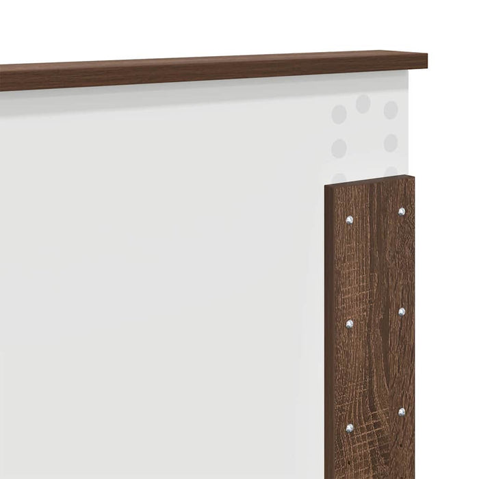 Tăblie cap cu headboard Stejar închis 180 cm Lemn compozit - WALTI WALTI