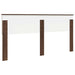 Tăblie cap cu headboard Stejar închis 180 cm Lemn compozit - WALTI WALTI