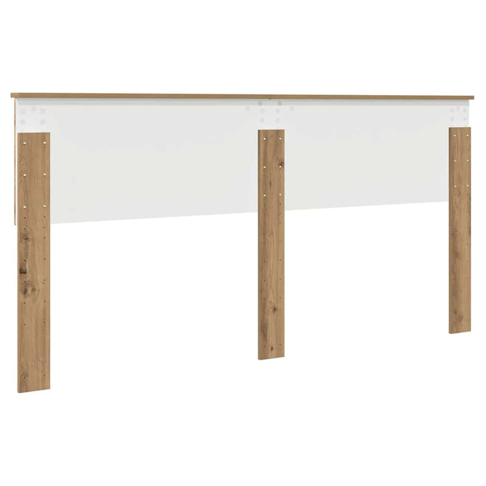 Tăblie cap cu headboard Stejar Artizanal 180 cm Lemn compozit - WALTI WALTI