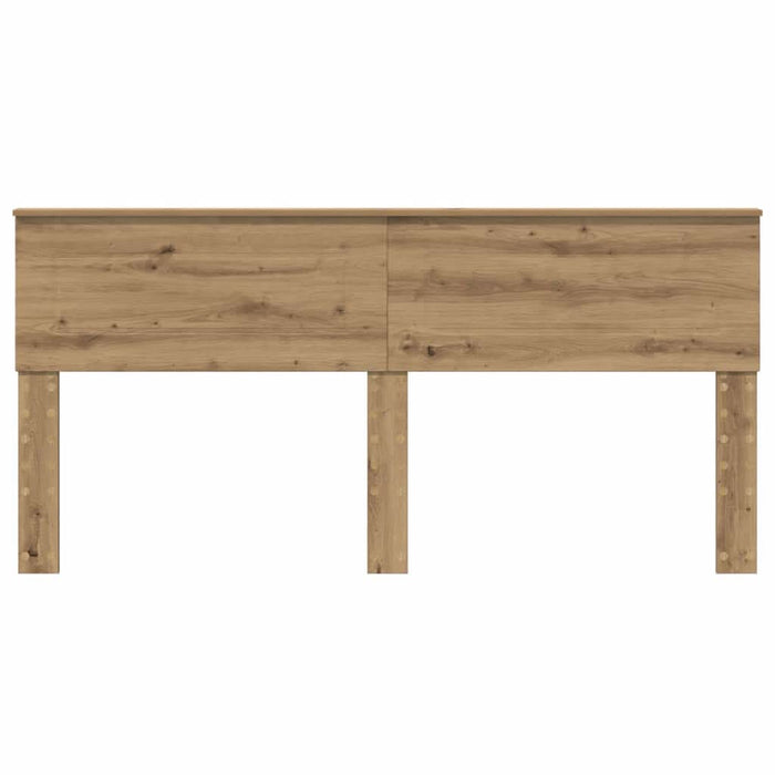 Tăblie cap cu headboard Stejar Artizanal 180 cm Lemn compozit - WALTI WALTI
