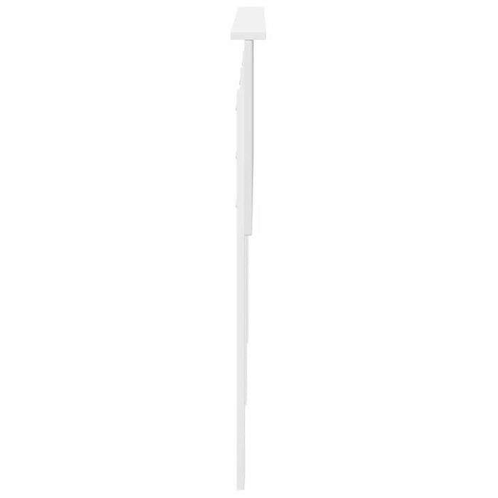 Tăblie cap cu headboard Alb 160 cm Lemn compozit - WALTI WALTI