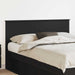 Tăblie cap cu headboard Stejar Negru 160 cm Lemn compozit - WALTI WALTI