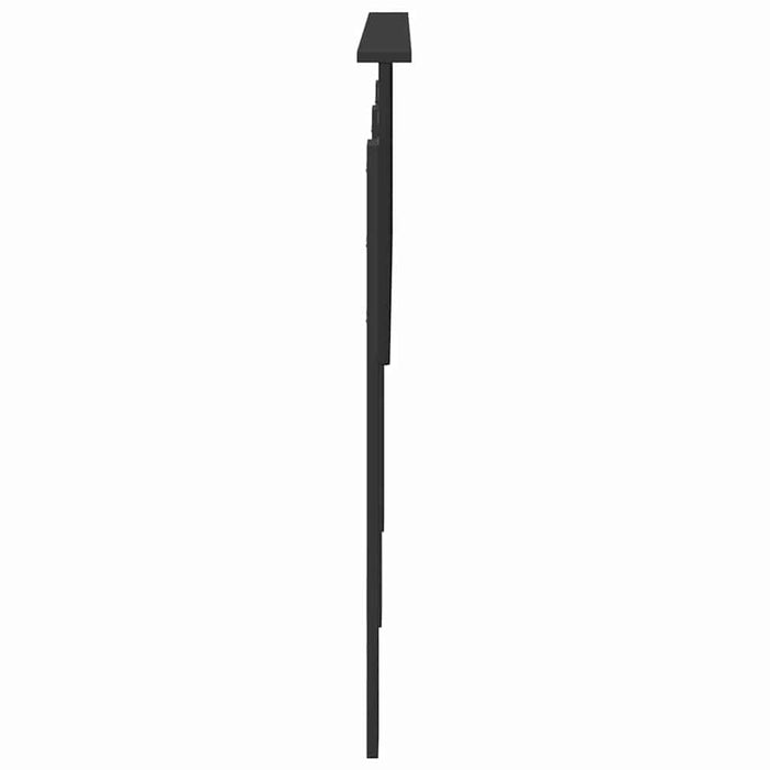 Tăblie cap cu headboard Stejar Negru 160 cm Lemn compozit - WALTI WALTI