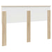 Tăblie cap cu headboard Stejar Sonoma 160 cm Lemn compozit - WALTI WALTI
