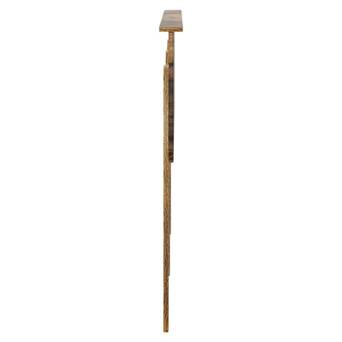 Tăblie cap cu headboard Stejar fumuriu 160 cm Lemn compozit - WALTI WALTI