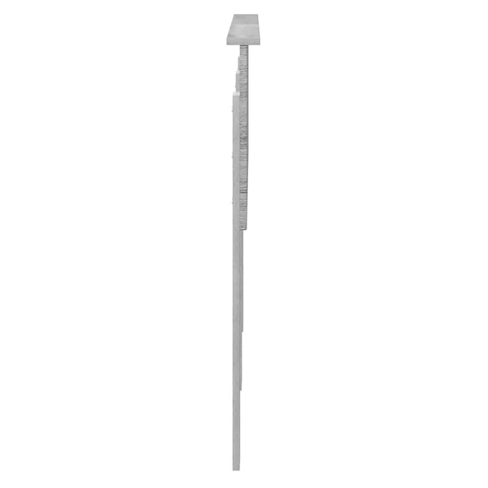 Tăblie cap cu headboard Gri Sonoma 160 cm Lemn compozit - WALTI WALTI