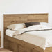 Tăblie cap cu headboard Stejar Artizanal 160 cm Lemn compozit - WALTI WALTI