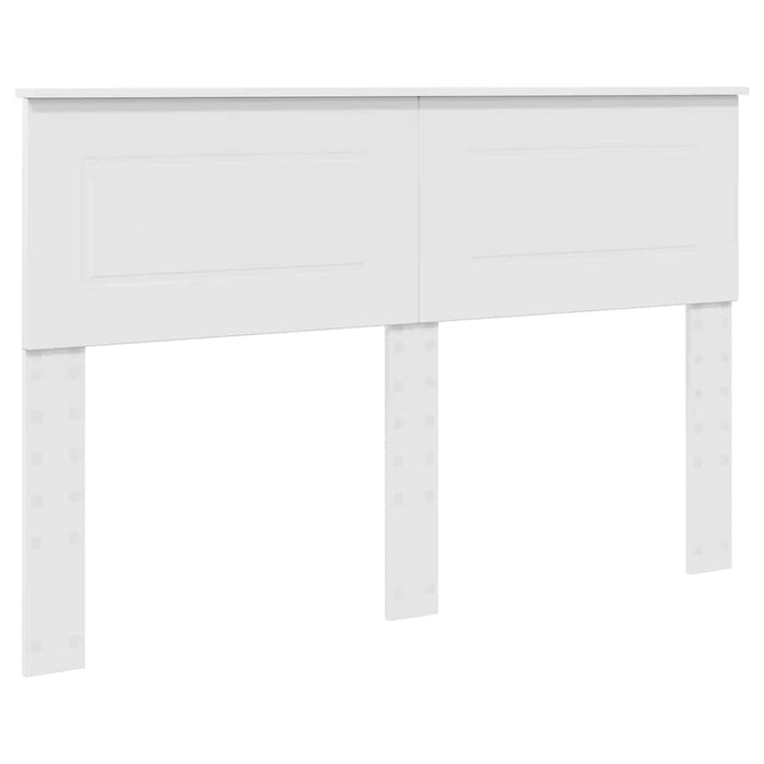 Tăblie cap cu headboard Alb 150 cm Lemn compozit - WALTI WALTI