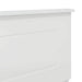 Tăblie cap cu headboard Alb Lucios 150 cm Lemn compozit - WALTI WALTI