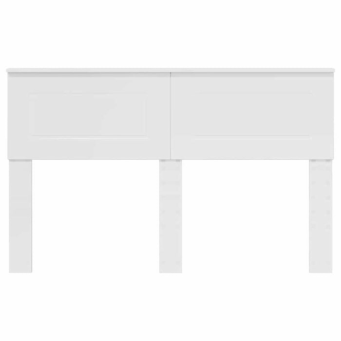 Tăblie cap cu headboard Alb Lucios 150 cm Lemn compozit - WALTI WALTI
