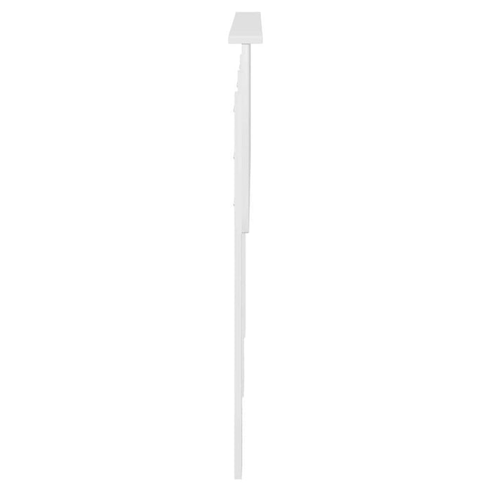 Tăblie cap cu headboard Alb Lucios 150 cm Lemn compozit - WALTI WALTI