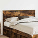 Tăblie cap cu headboard Stejar fumuriu 150 cm Lemn compozit - WALTI WALTI