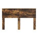 Tăblie cap cu headboard Stejar fumuriu 150 cm Lemn compozit - WALTI WALTI