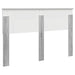 Tăblie cap cu headboard Gri Sonoma 150 cm Lemn compozit - WALTI WALTI