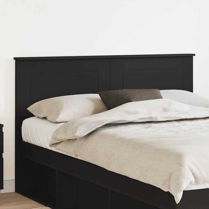Tăblie cap cu headboard Stejar Negru 140 cm Lemn compozit - WALTI WALTI