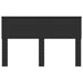 Tăblie cap cu headboard Stejar Negru 140 cm Lemn compozit - WALTI WALTI