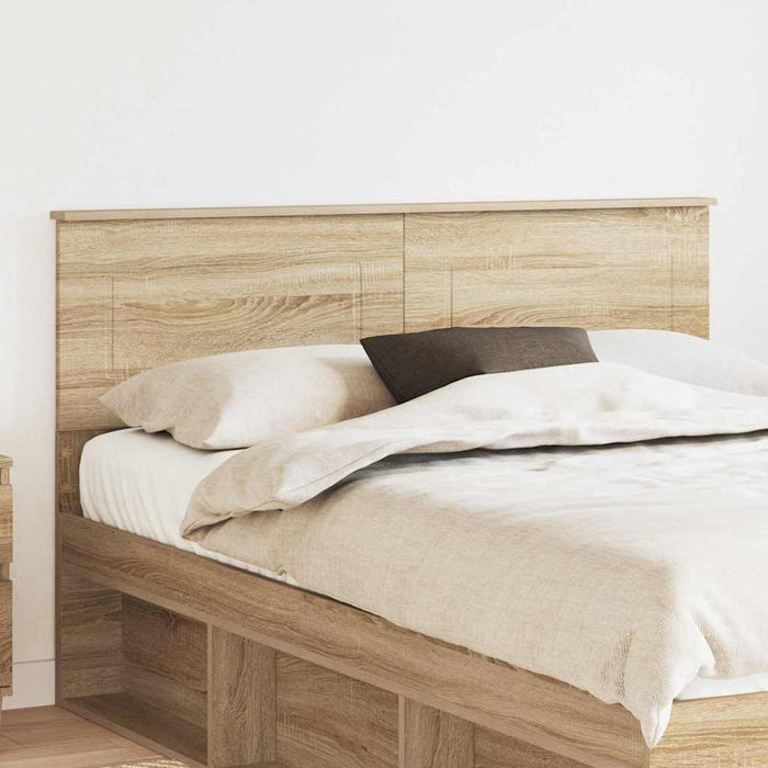 Tăblie cap cu headboard Stejar Sonoma 140 cm Lemn compozit - WALTI WALTI