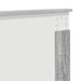 Tăblie cap cu headboard Gri Sonoma 140 cm Lemn compozit - WALTI WALTI