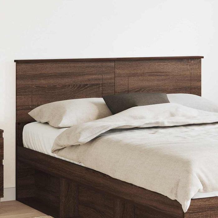Tăblie cap cu headboard Stejar închis 140 cm Lemn compozit - WALTI WALTI