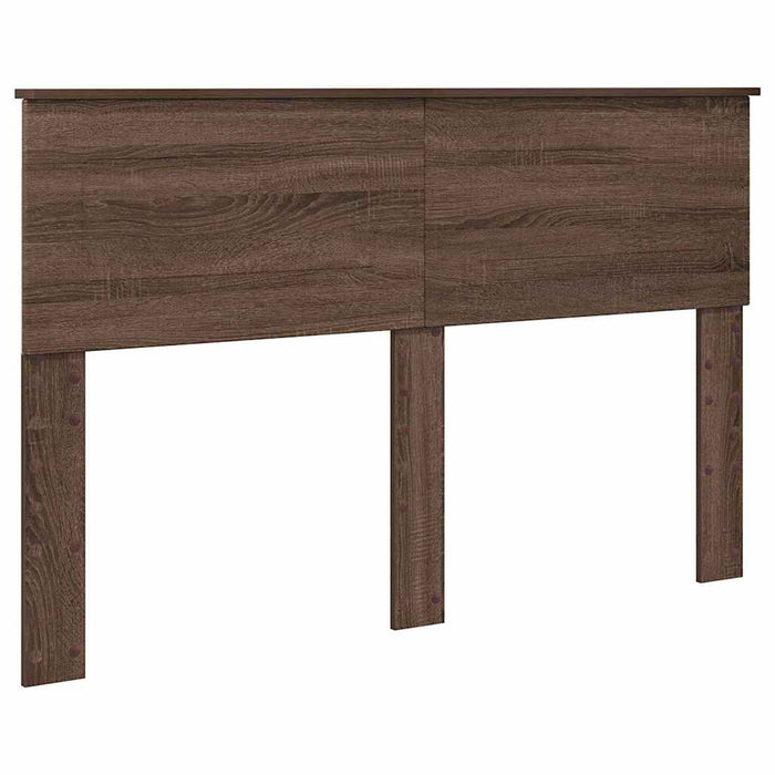 Tăblie cap cu headboard Stejar închis 140 cm Lemn compozit - WALTI WALTI