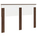 Tăblie cap cu headboard Stejar închis 140 cm Lemn compozit - WALTI WALTI