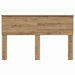 Tăblie cap cu headboard Stejar Artizanal 140 cm Lemn compozit - WALTI WALTI