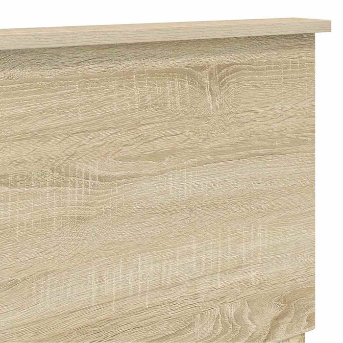 Tăblie cap cu headboard Stejar Sonoma 135 cm Lemn compozit - WALTI WALTI