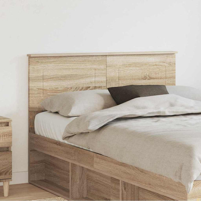 Tăblie cap cu headboard Stejar Sonoma 135 cm Lemn compozit - WALTI WALTI