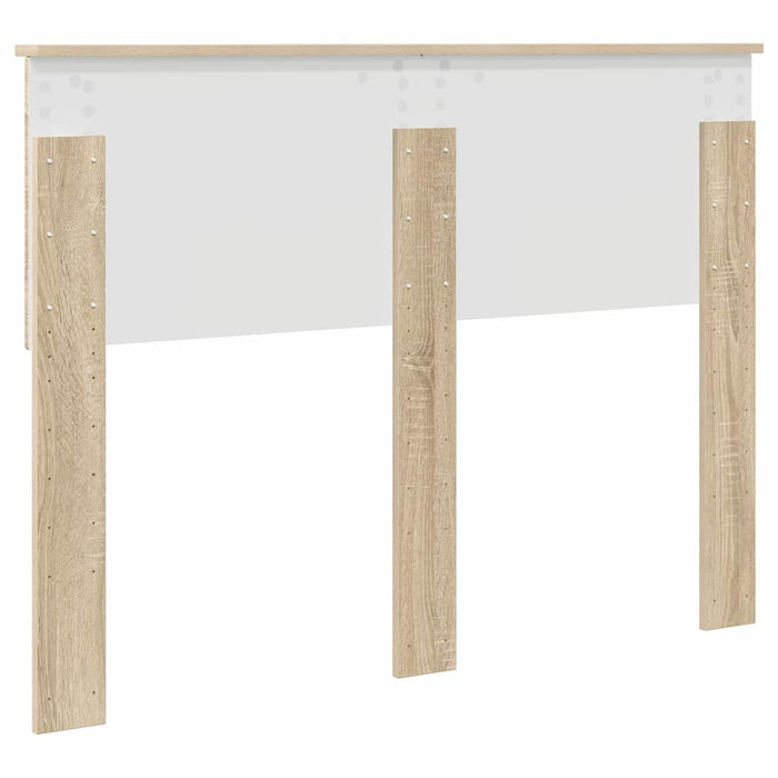 Tăblie cap cu headboard Stejar Sonoma 135 cm Lemn compozit - WALTI WALTI