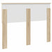 Tăblie cap cu headboard Stejar Sonoma 135 cm Lemn compozit - WALTI WALTI