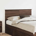 Tăblie cap cu headboard Stejar închis 135 cm Lemn compozit - WALTI WALTI