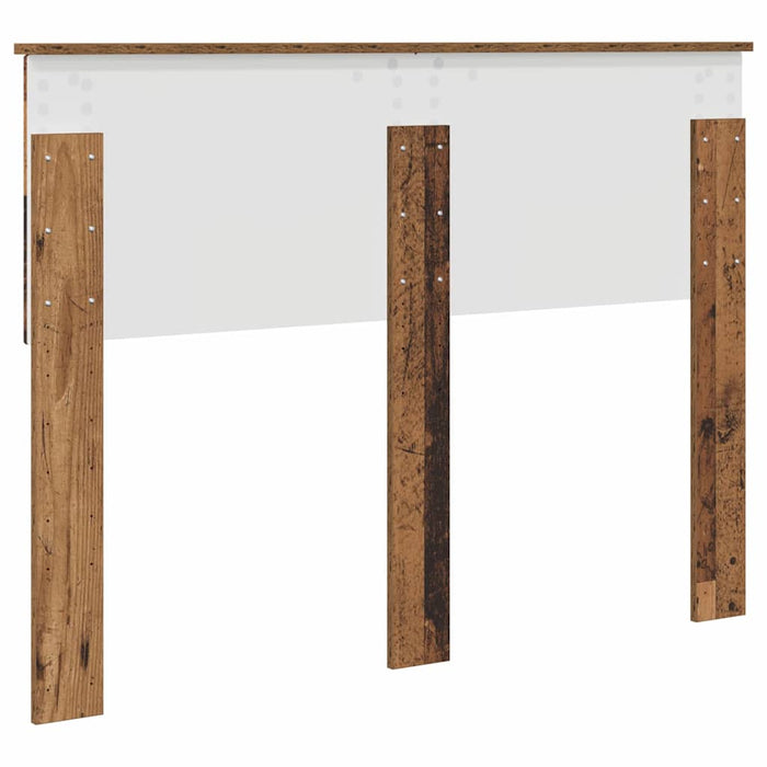 Tăblie cap cu headboard Lemn Vechi 135 cm Lemn compozit - WALTI WALTI