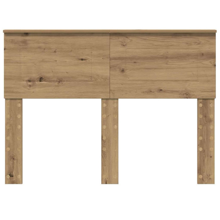 Tăblie cap cu headboard Stejar Artizanal 135 cm Lemn compozit - WALTI WALTI